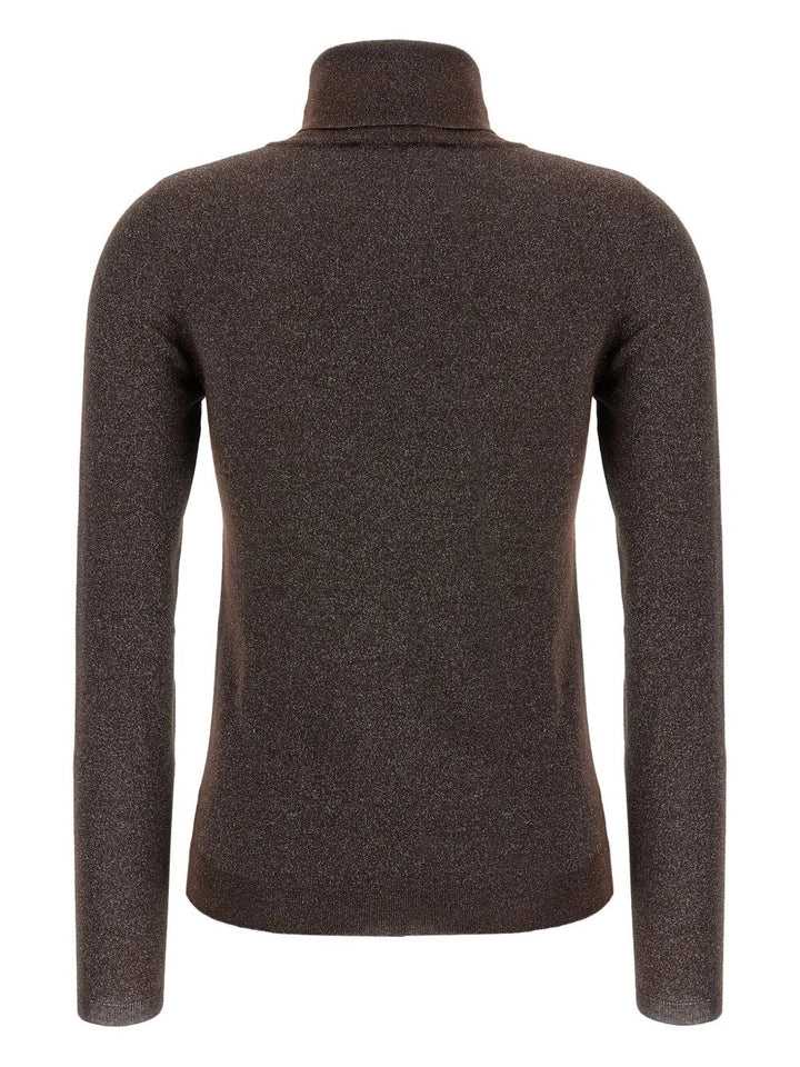 Brunello Cucinelli Turtle neck - Brown | 6505f6715fac2108e0f82c00e0bbb09f31f42e76