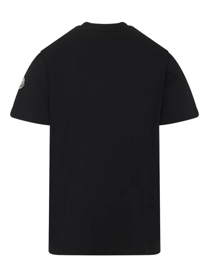 Moncler T-SHIRT - Black | bfc6cd13e70a40e03161abce291f14765cc70694