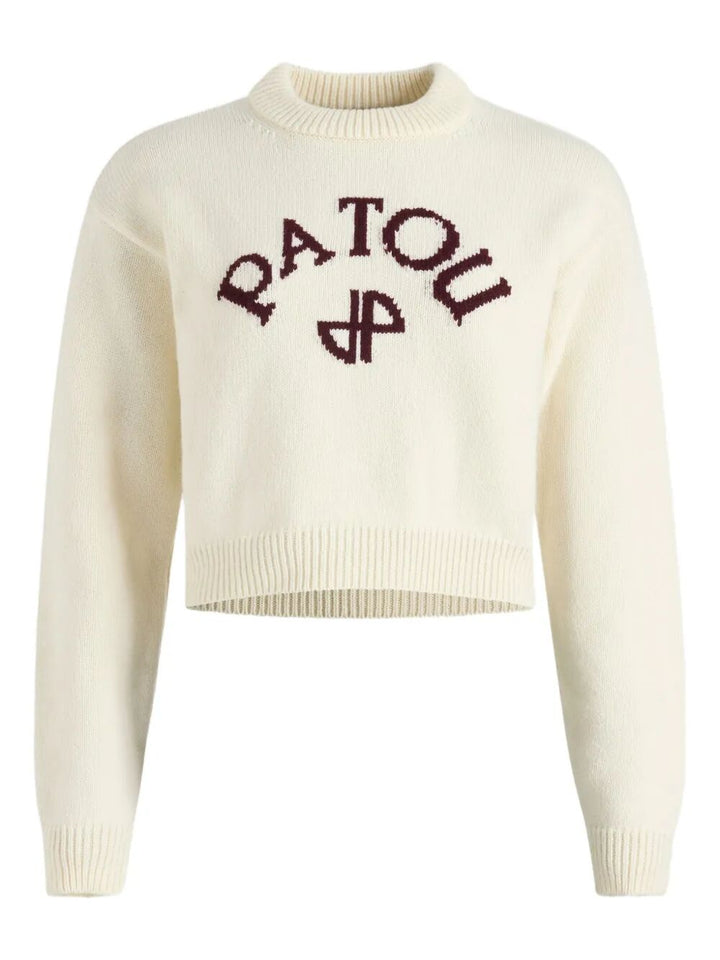 Patou Pullover - White | 0bc56c8071f540f8ff629cec4becbd35184ddc8f