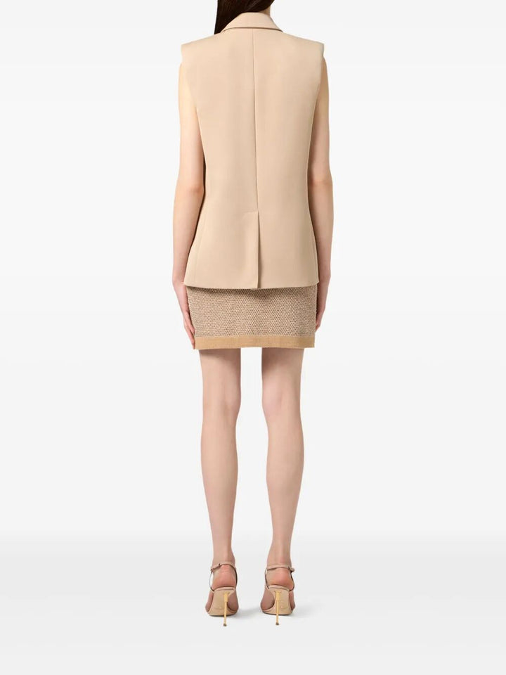 Elisabetta Franchi Mini skirts - Nude & Neutrals | 646adda060440497f8683ef1f50edd6b988f5468