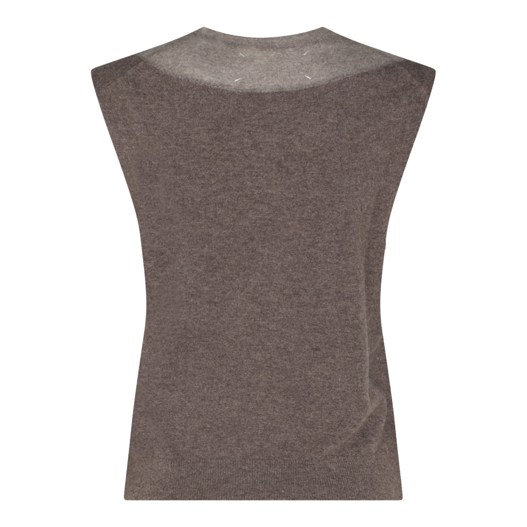 Maison Margiela Sweaters - MUD/ECRU | 6124de727c6631cea4f49fb1a44bcbfb8f454a4b