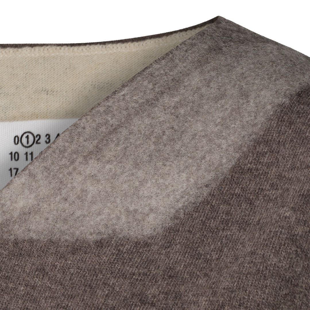 Maison Margiela Sweaters - MUD/ECRU | c1a18b597b261b4952319c08e270614098ec476b