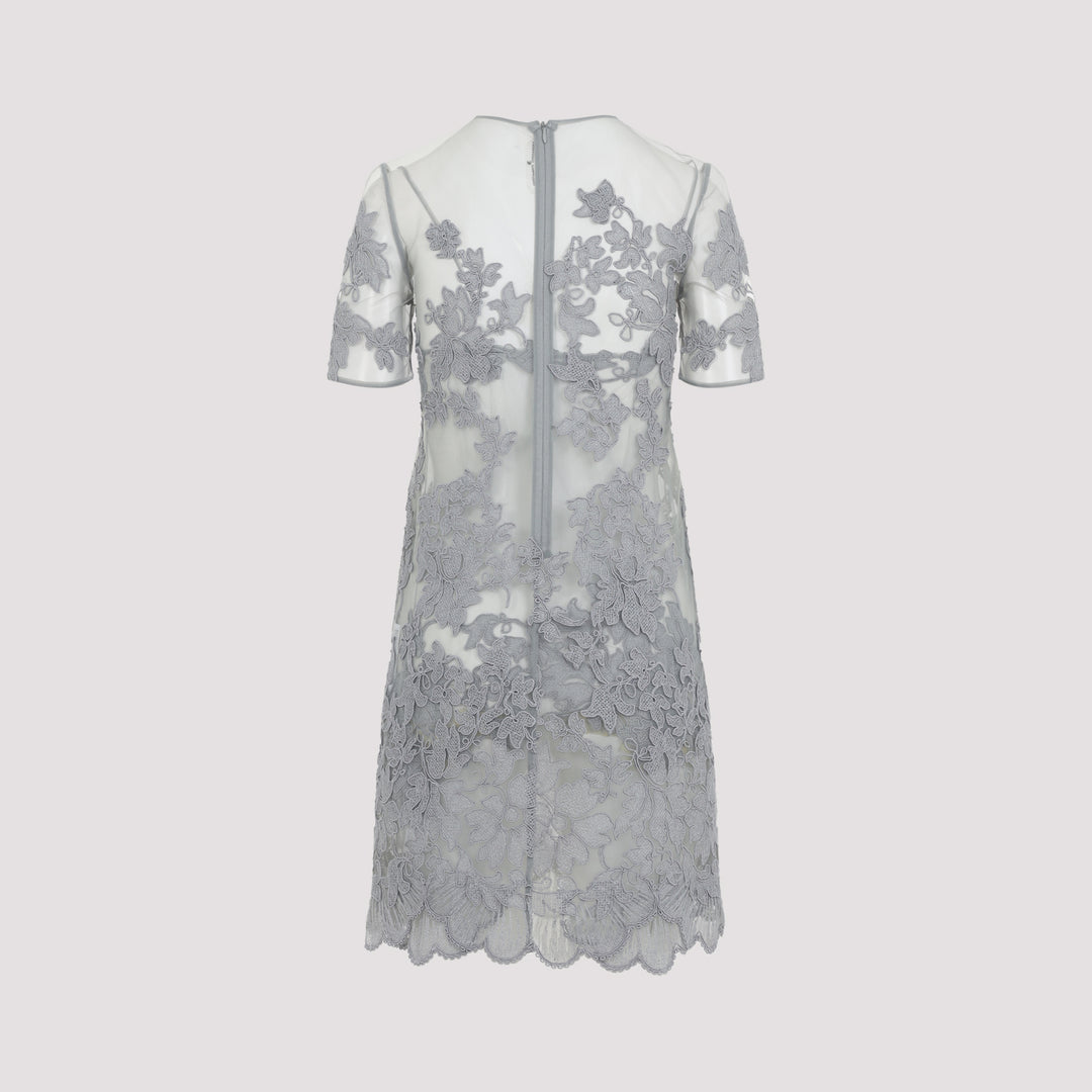 Ermanno Scervino Mini dresses - Grey | 8519c2e2e319b6b5208c502274fdd015db737db3