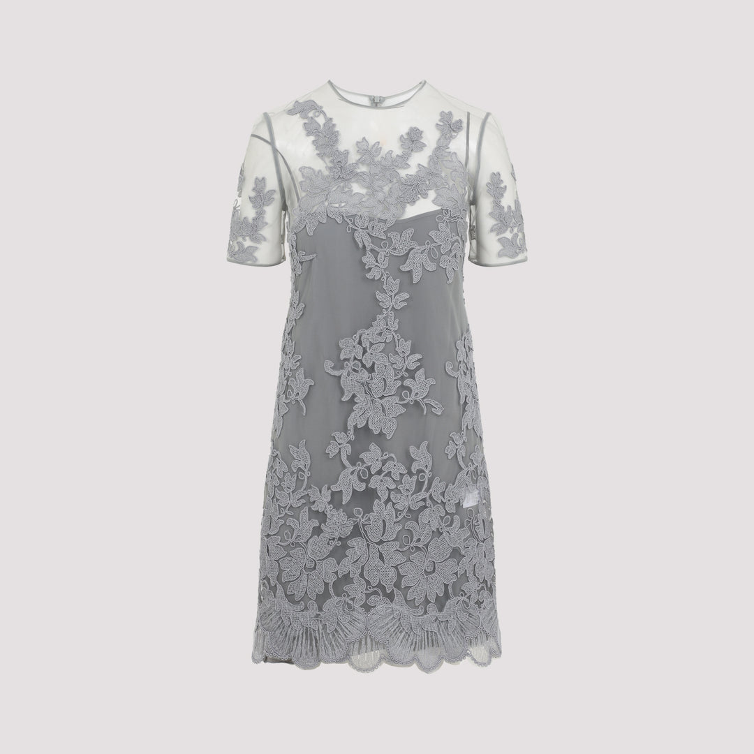 Ermanno Scervino Mini dresses - Grey | 9c201e7dc43d7a6fcf0876b28ede2560d48b475f