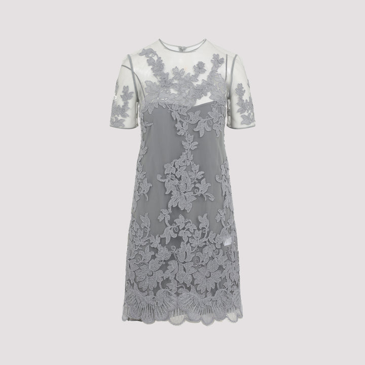 Ermanno Scervino Mini dresses - Grey | 9c201e7dc43d7a6fcf0876b28ede2560d48b475f