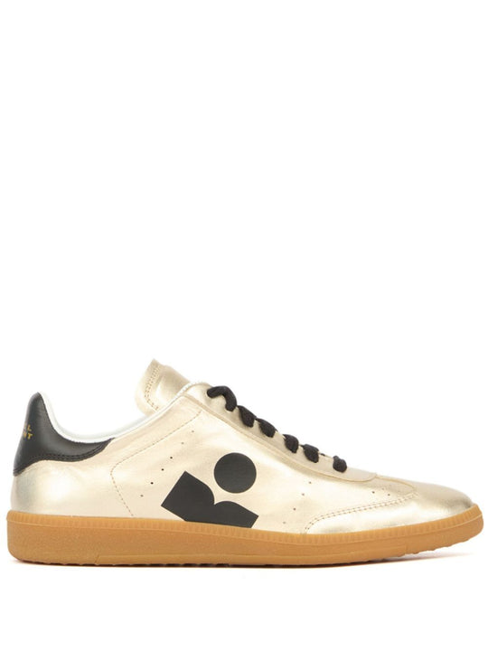 Metallic Leather Kaycee Sneakers
