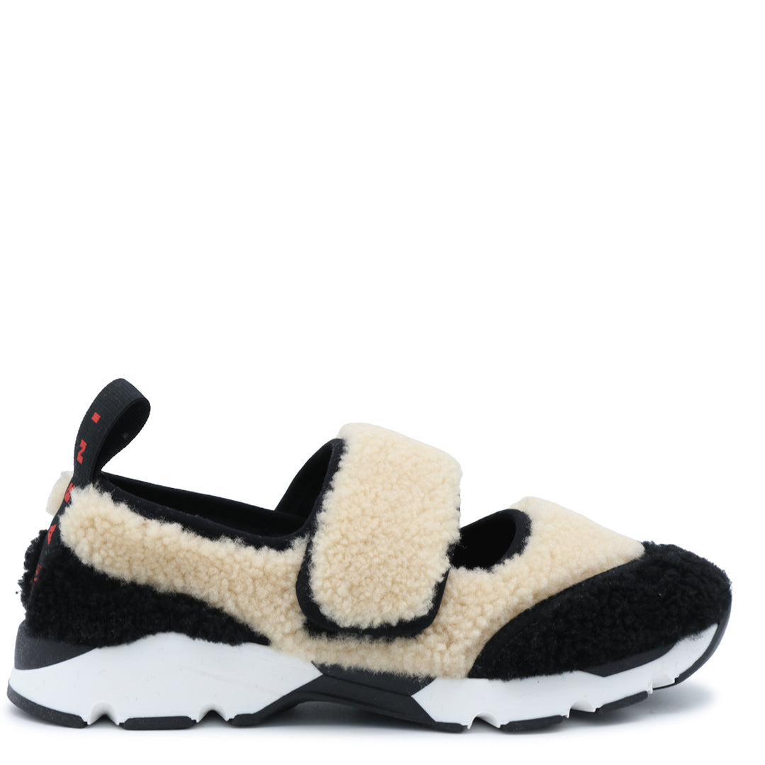 Marni Sneakers - BEIGE/BLACK | 23752e8bf79c06c2a6650b9d967c88ff3a7431db