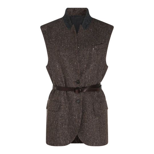 Jackets Marrone/Nero