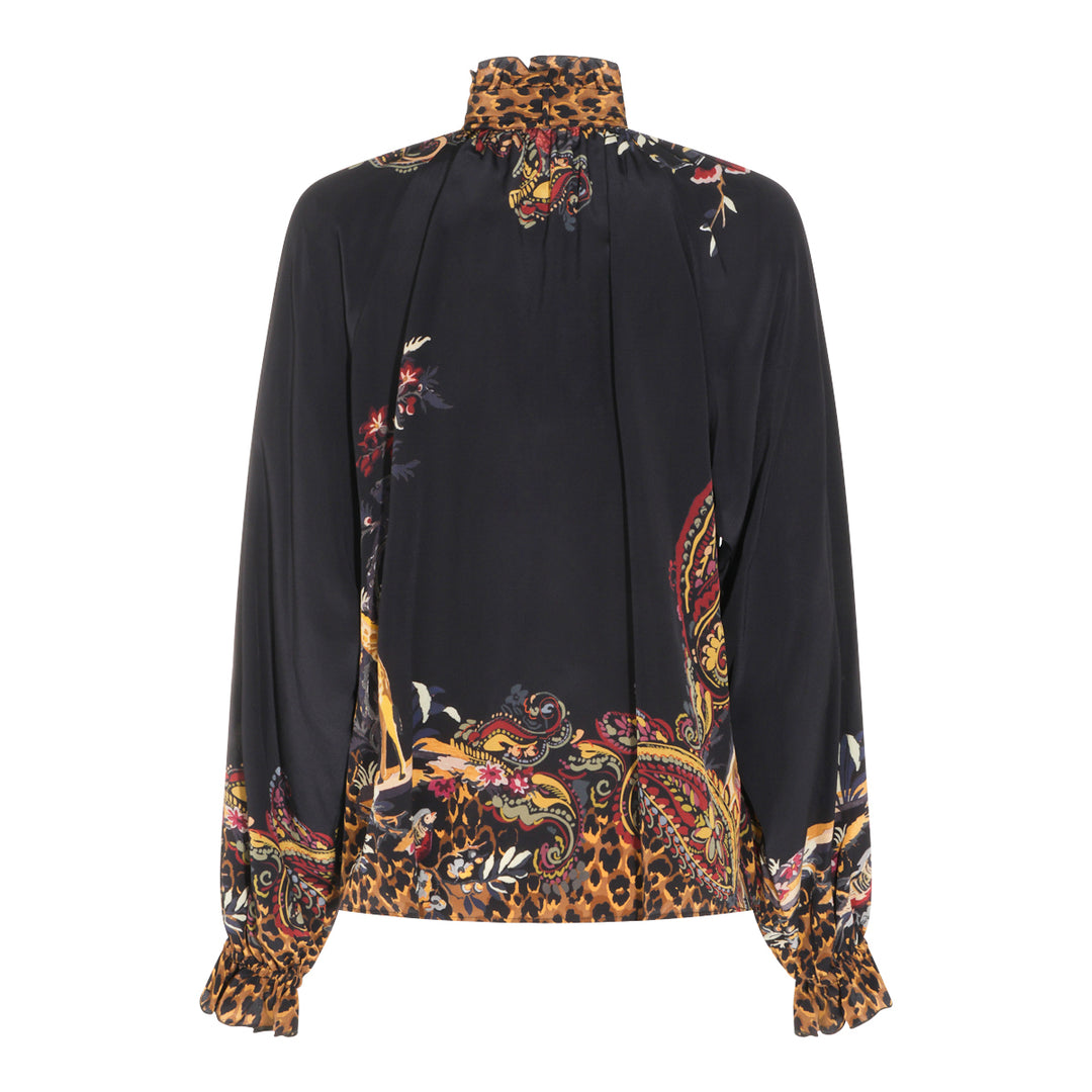 Etro Shirts - BLACK/BORDEAUX | 14ed76ff55ab326487e88658fa3989b4d9a5af2c