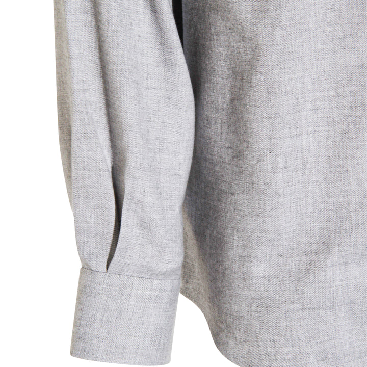 Brunello Cucinelli Shirts - LIGHT GREY | 608ebdb2e3c9188717aab1ff39be1ac05fd7bab1