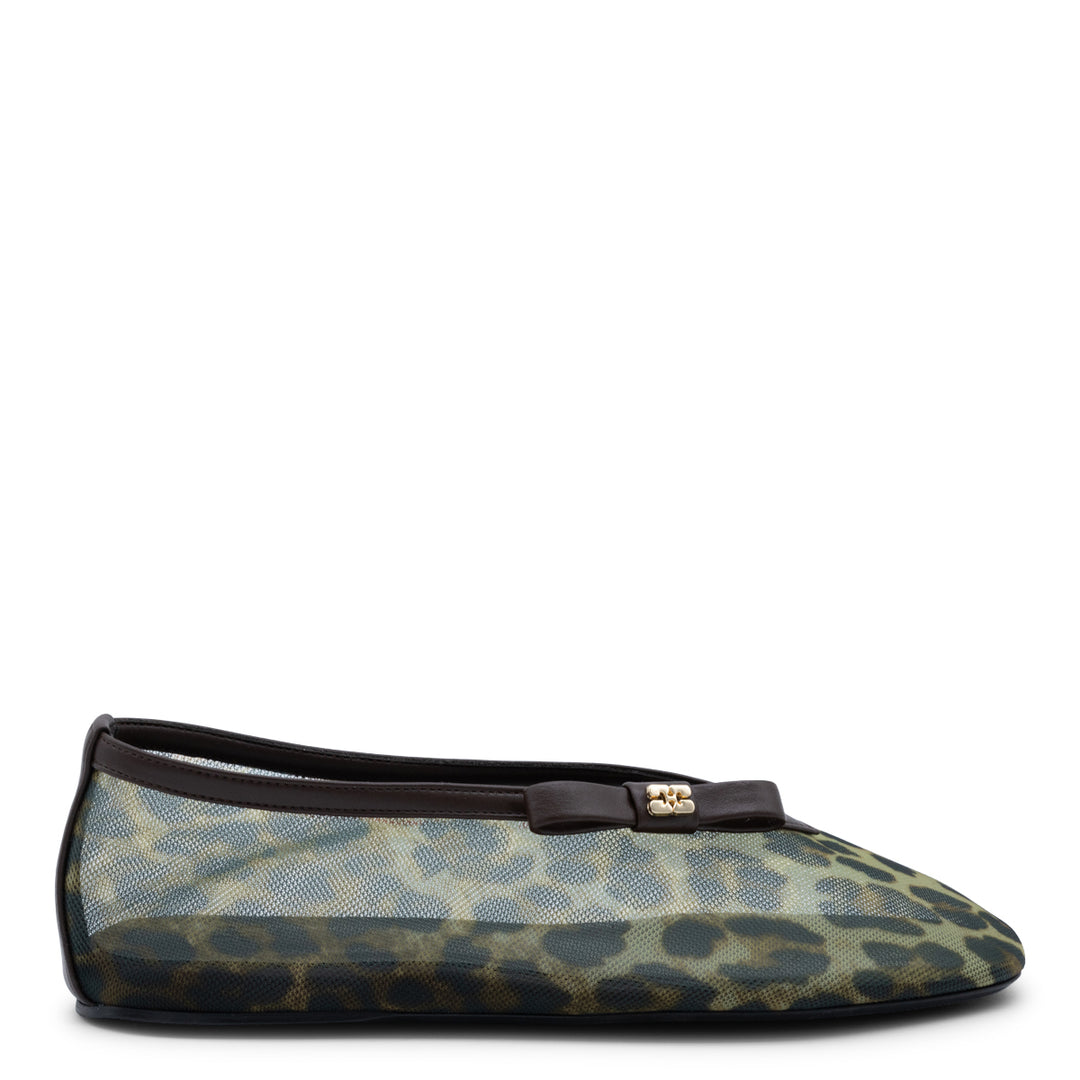 Ganni Flat shoes - ALMOND MILK | 36d4876115cf02f32e91ae9ad582e01715c76b7d