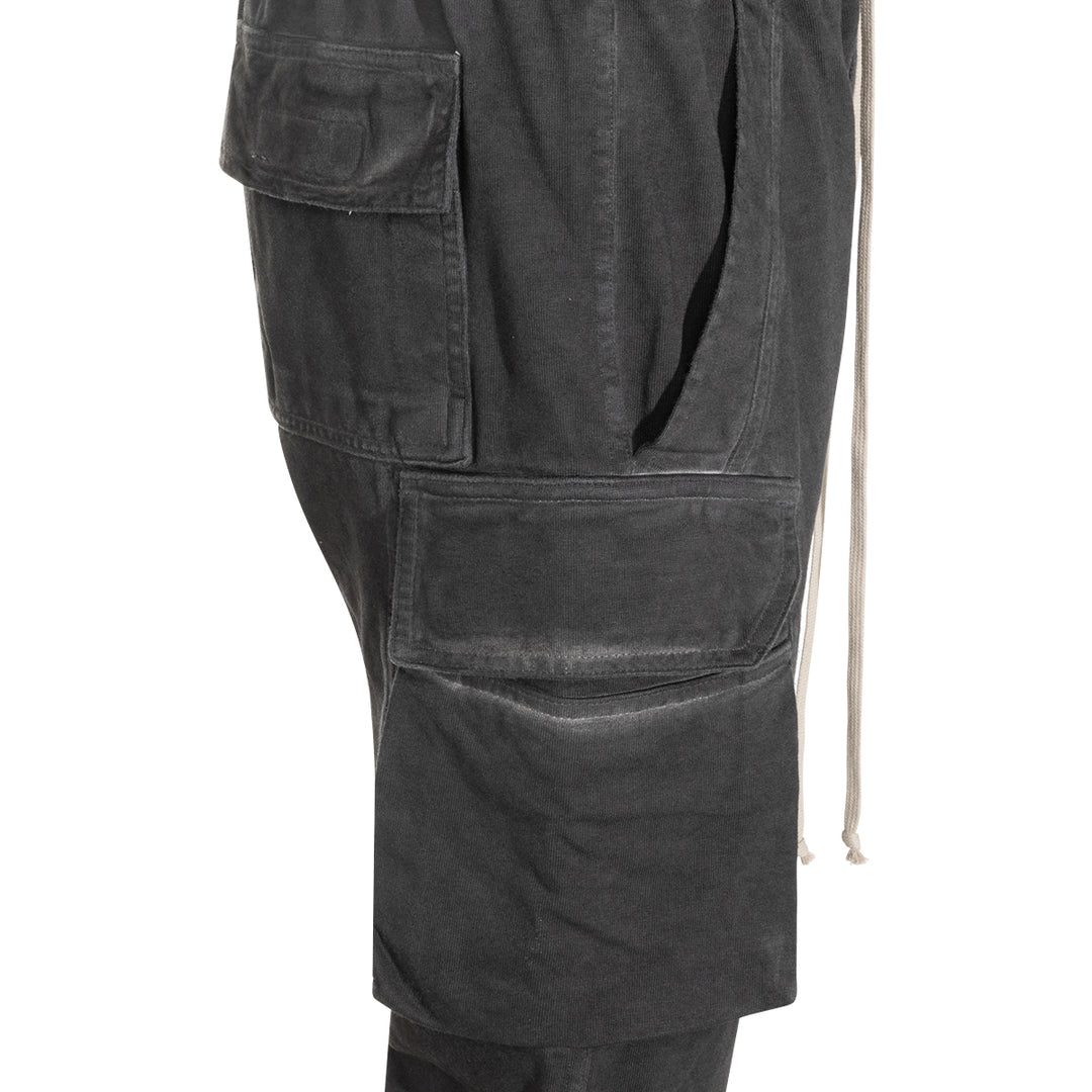 Rick Owens Drkshdw Trousers - FADED BLACK | 885c64bbb82fca94d1338ea6f5f74296c0188aa8