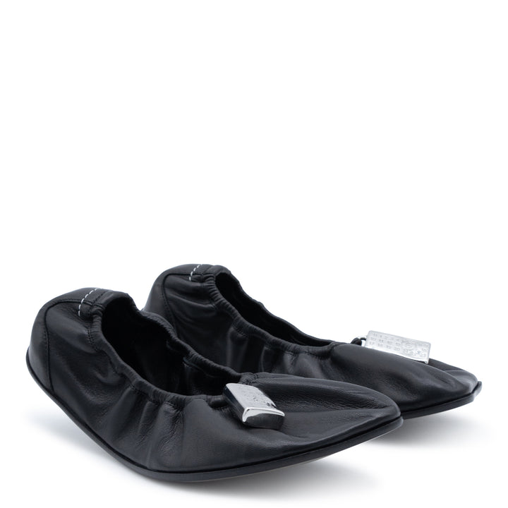 Mm6 Maison Margiela Flat shoes - BLACK | 845270d154b5e6b1a9b6beaff62dac970a5cfe90