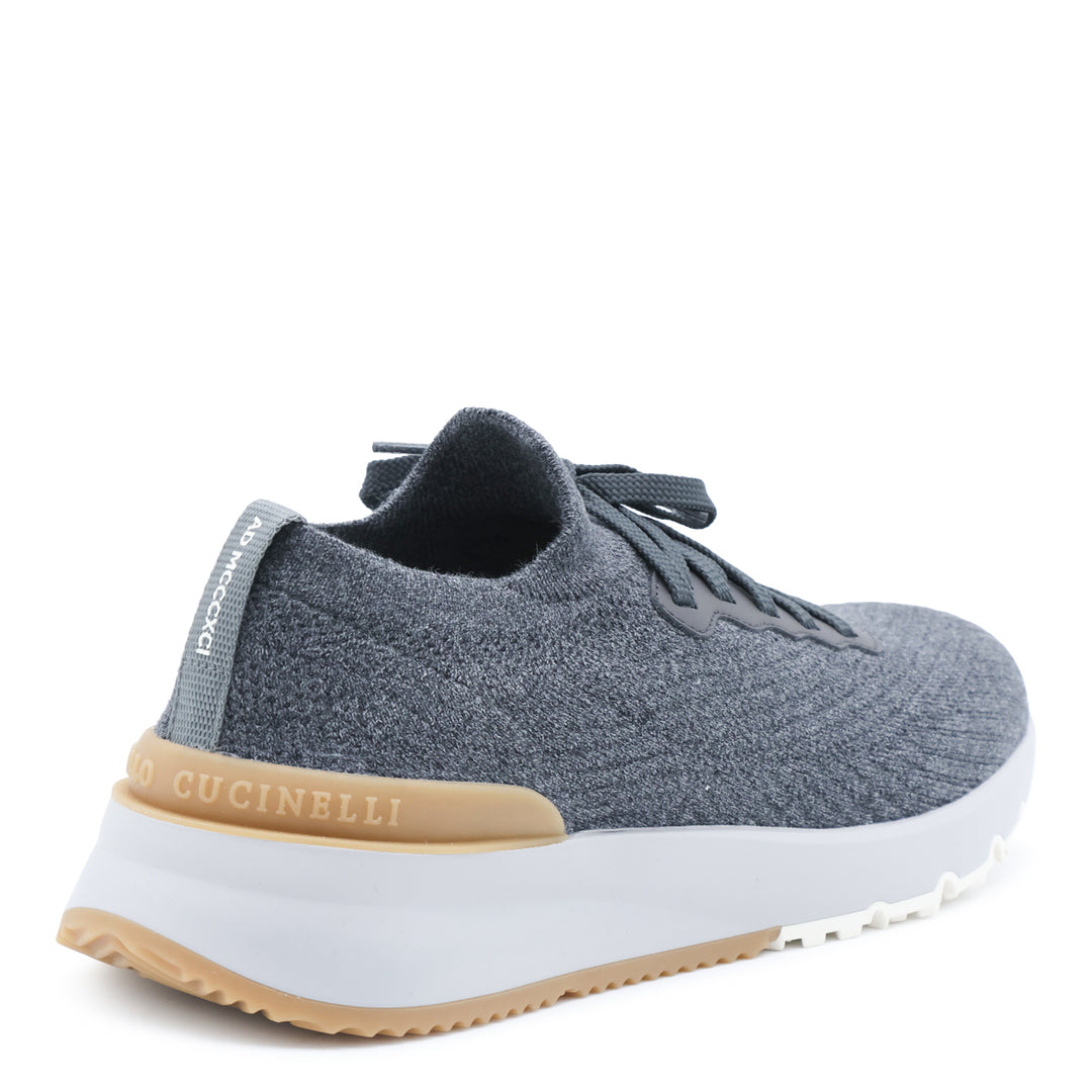 Brunello Cucinelli Sneakers - DARK GREY | 301ee1fcfdc76b92b3528699110d8696e4e5c1ac