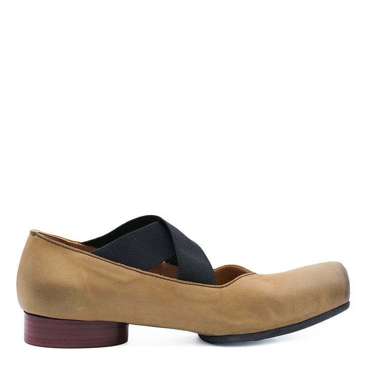 Uma Wang With Heel - MUSTARD / RED | 9e5fe40bbd76ed8bdc124d05ec94850bcb1dfcbc