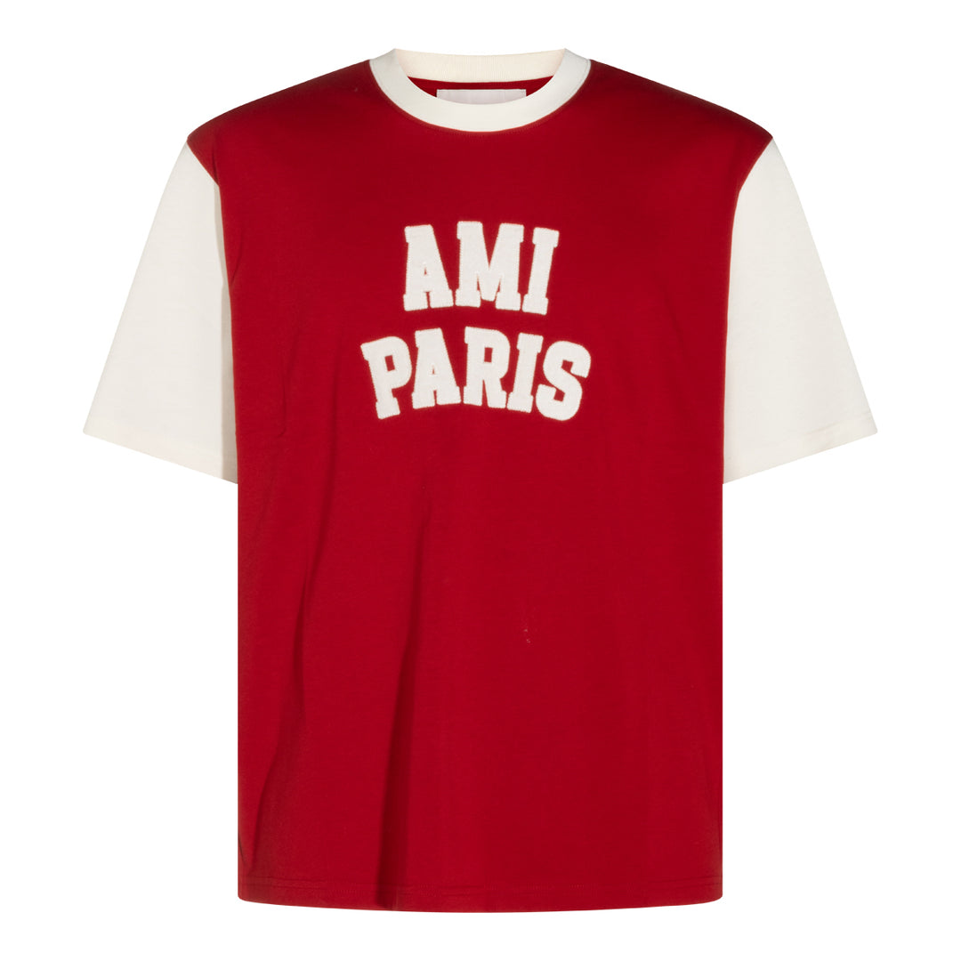 Ami Paris T-shirts and Polos - RED | 1f514a2dd11e77980734717e86cba34ef0f1c6d3