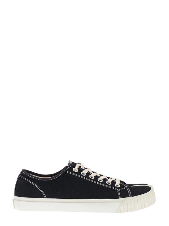 Canvas Sneakers With Iconic Tabi Toe