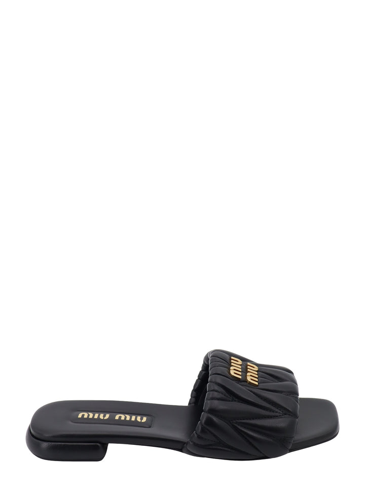 Miu Miu Sandals - Blacks and greys | 89bbb3ba7b78e5afe48c4fbd8fe41286c76763b9