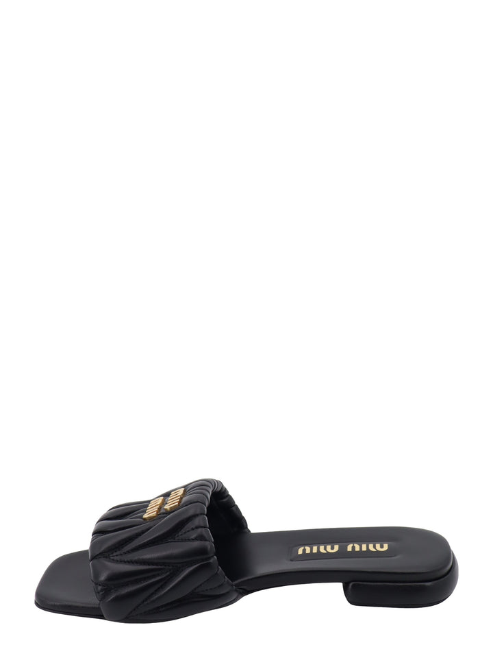 Miu Miu Sandals - Blacks and greys | 5c8347a2f62157566af9a73153ad2c0657484b6c