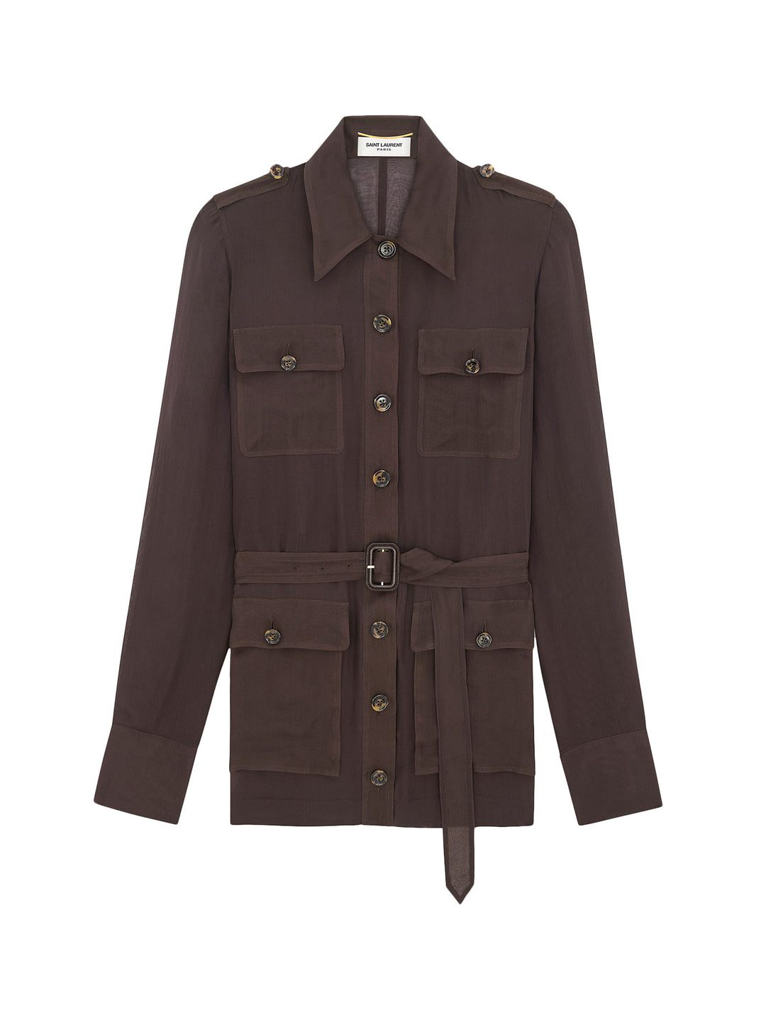 Saint Laurent Dresses - Brown | 8ad54565f8ff131aa8b738f88dac036aa92a245c