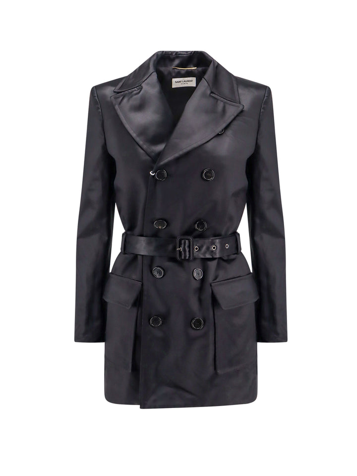 Saint Laurent Coats - Blacks and greys | 44e0f29d6e288b76a295780430f2a2efe76b8595