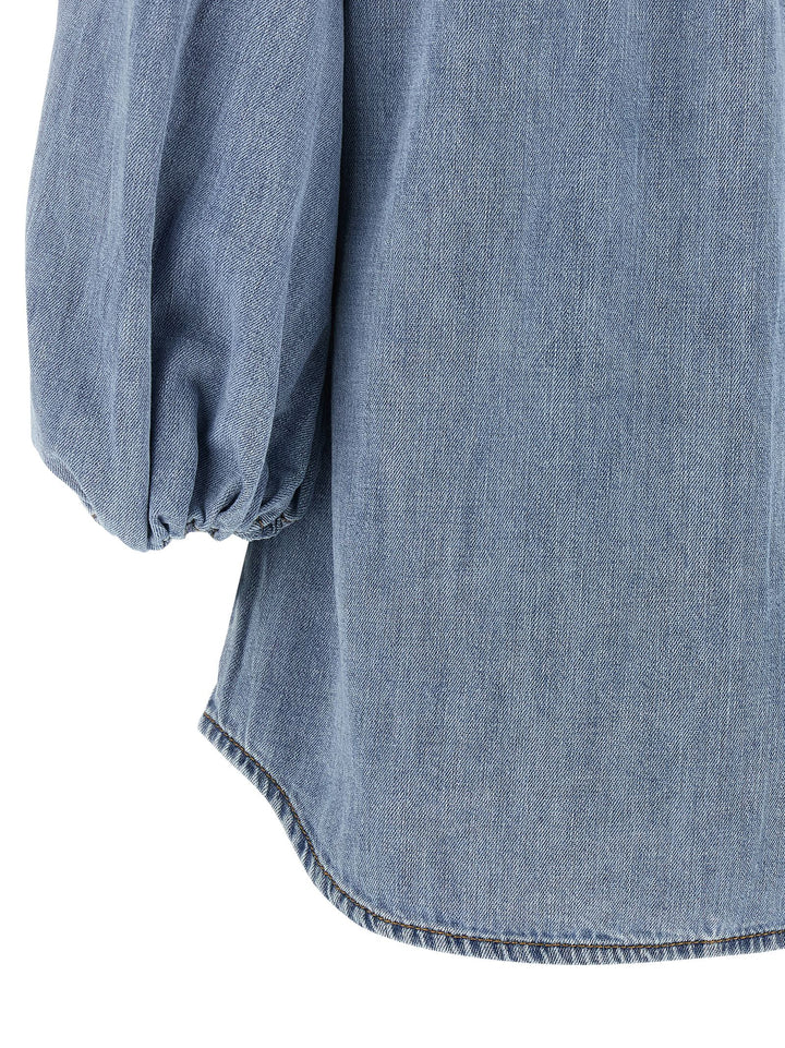 Zimmermann Lucky Shirt and Blouse - Light Blue | fb582535c7d3fd7f320d4cfad6b2c037a641db8f