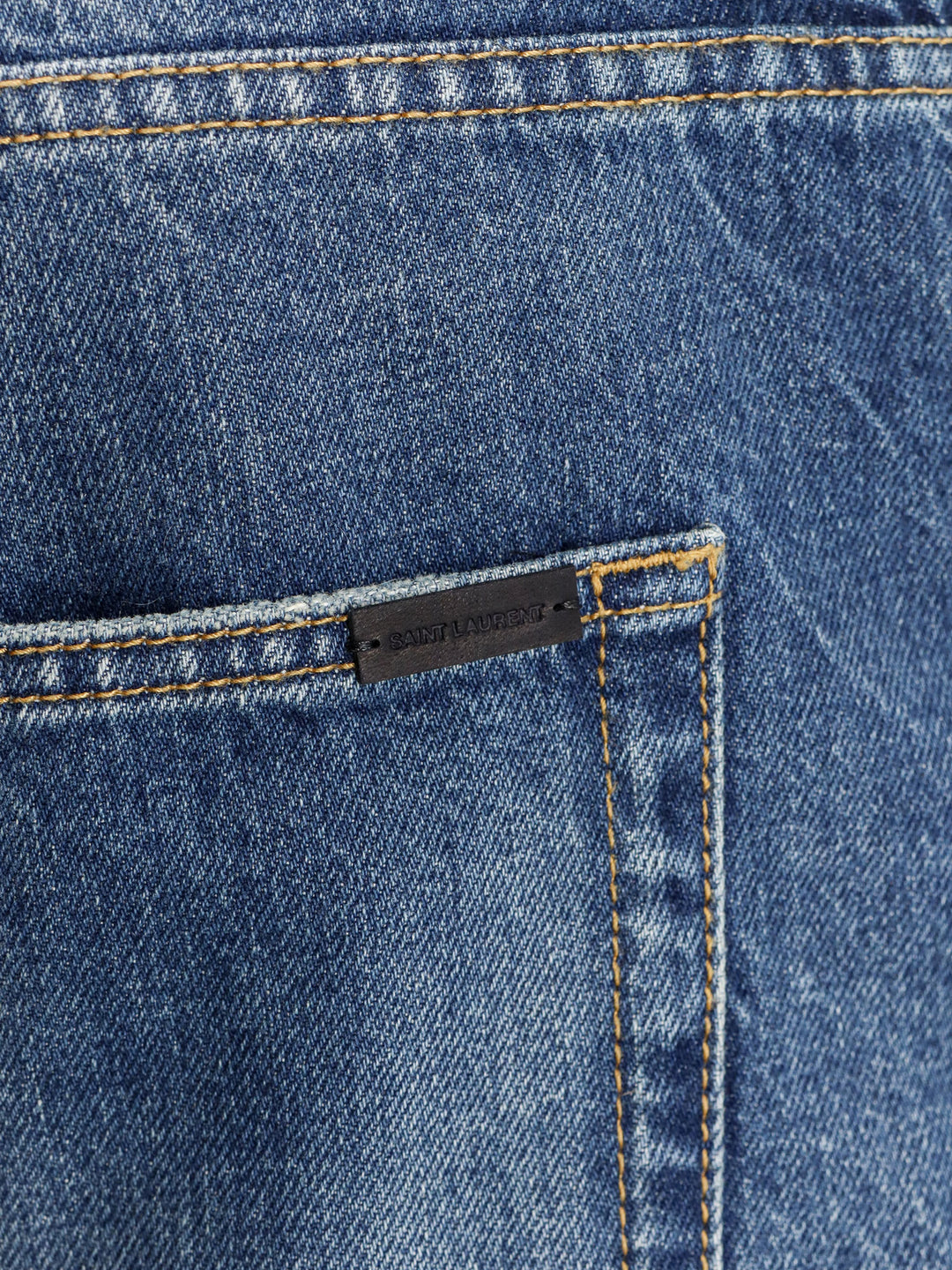 Saint Laurent Jeans - Blue and green | d8e51d38edccec611851be37ffbfb7bf6fe9204d