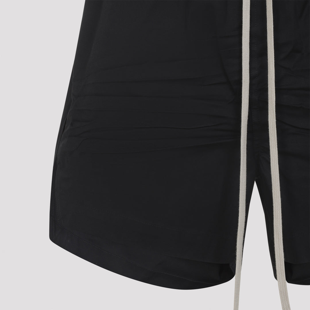 Rick Owens Shorts - Black | fc06feb888f13fa6e42f6f2a6e500654d19c0a1a