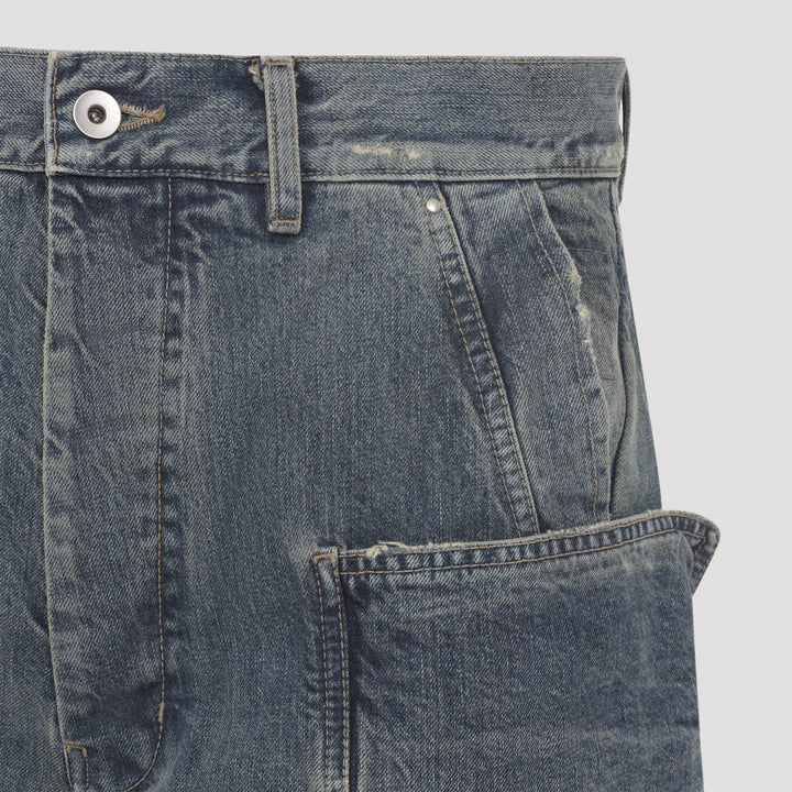 Rick Owens Drkshdw Cargo - Blue | b56e815930a3eba9825ed10dd84b2bc4616441b2