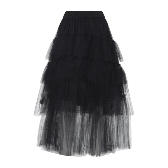 Midi Skirts Black