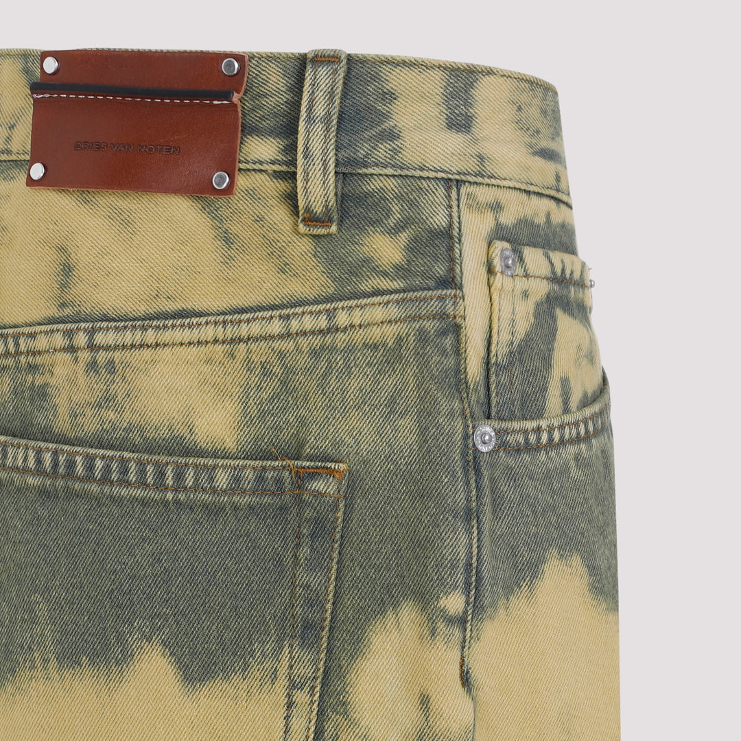 Dries Van Noten Regular & straight leg - Yellow & Orange | 69da78ec24e0d009b549850de95d80cebc389f94