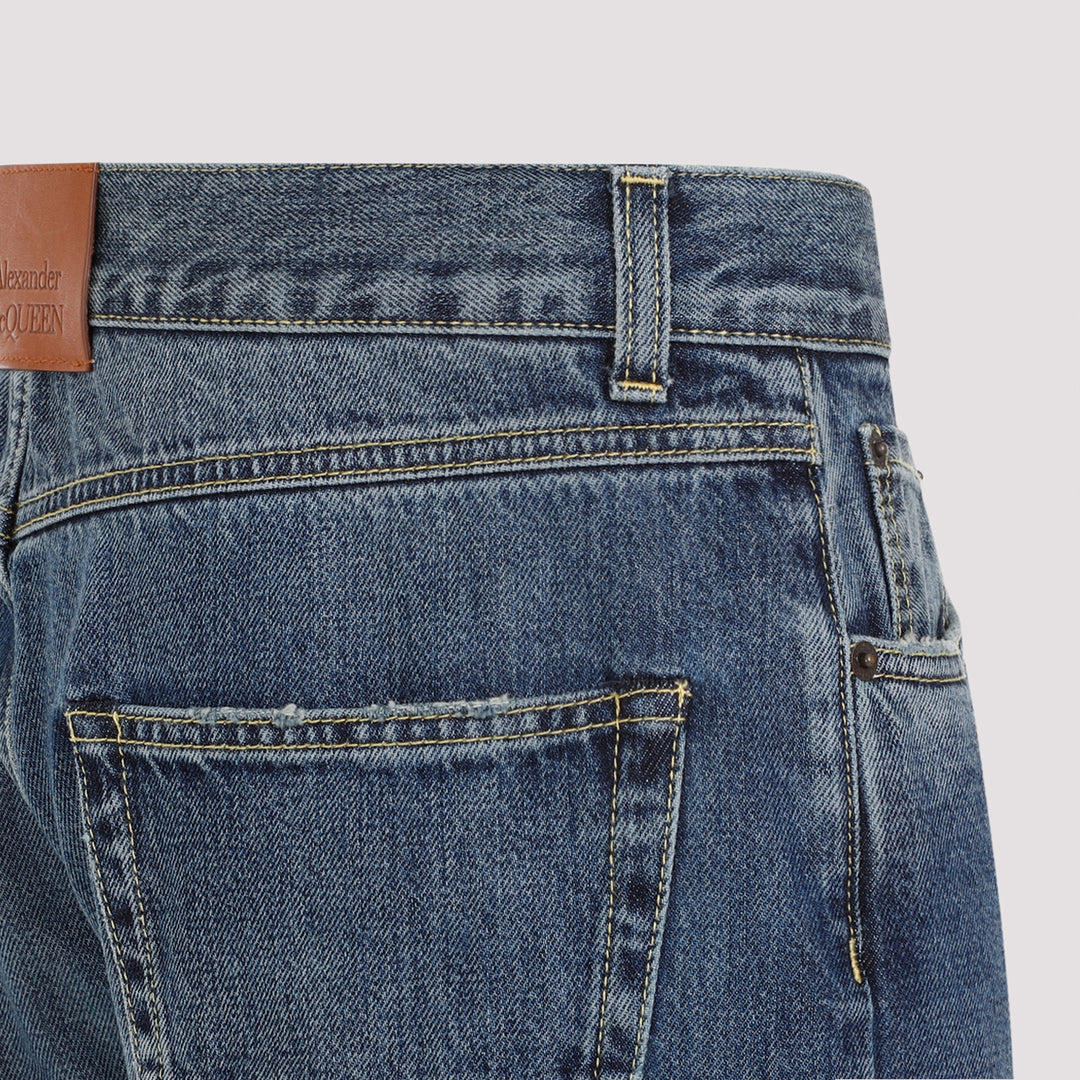 Alexander Mcqueen Jeans - Blue | 5160707a43f3d2947f60070ae446134d45dd76d0