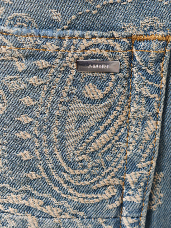 Amiri Jeans - Blue and green | 9b8bfb2c89e1b6ad8c594fc236590b22d66ce050