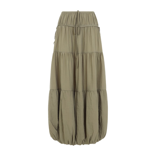 Midi Skirts Green