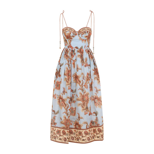 Midi Dresses Blue