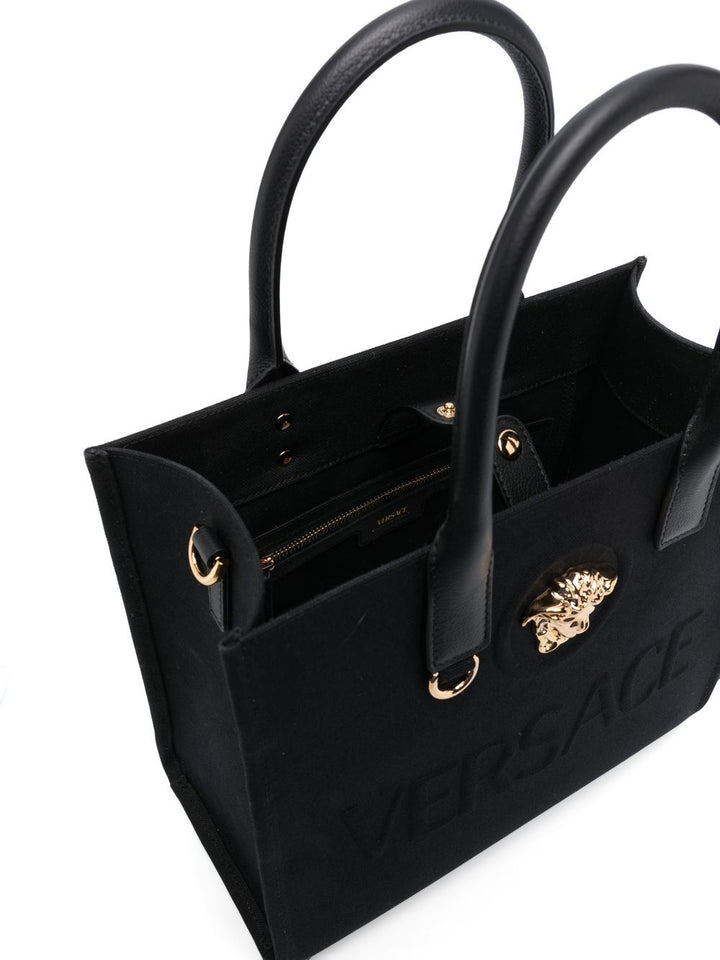 Versace Totes - Black | afb1fd0347fbba16f121a8bf1a5b6537523e490c