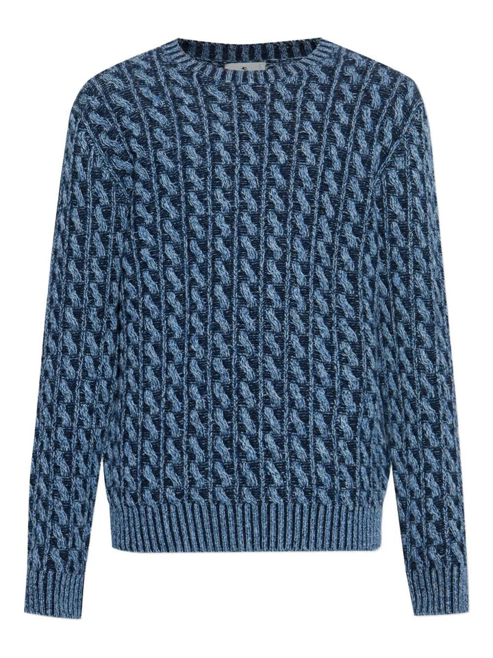 Etro Pullover - Blue | 25631def608c60be7343bb75dcf472cd552eb12b
