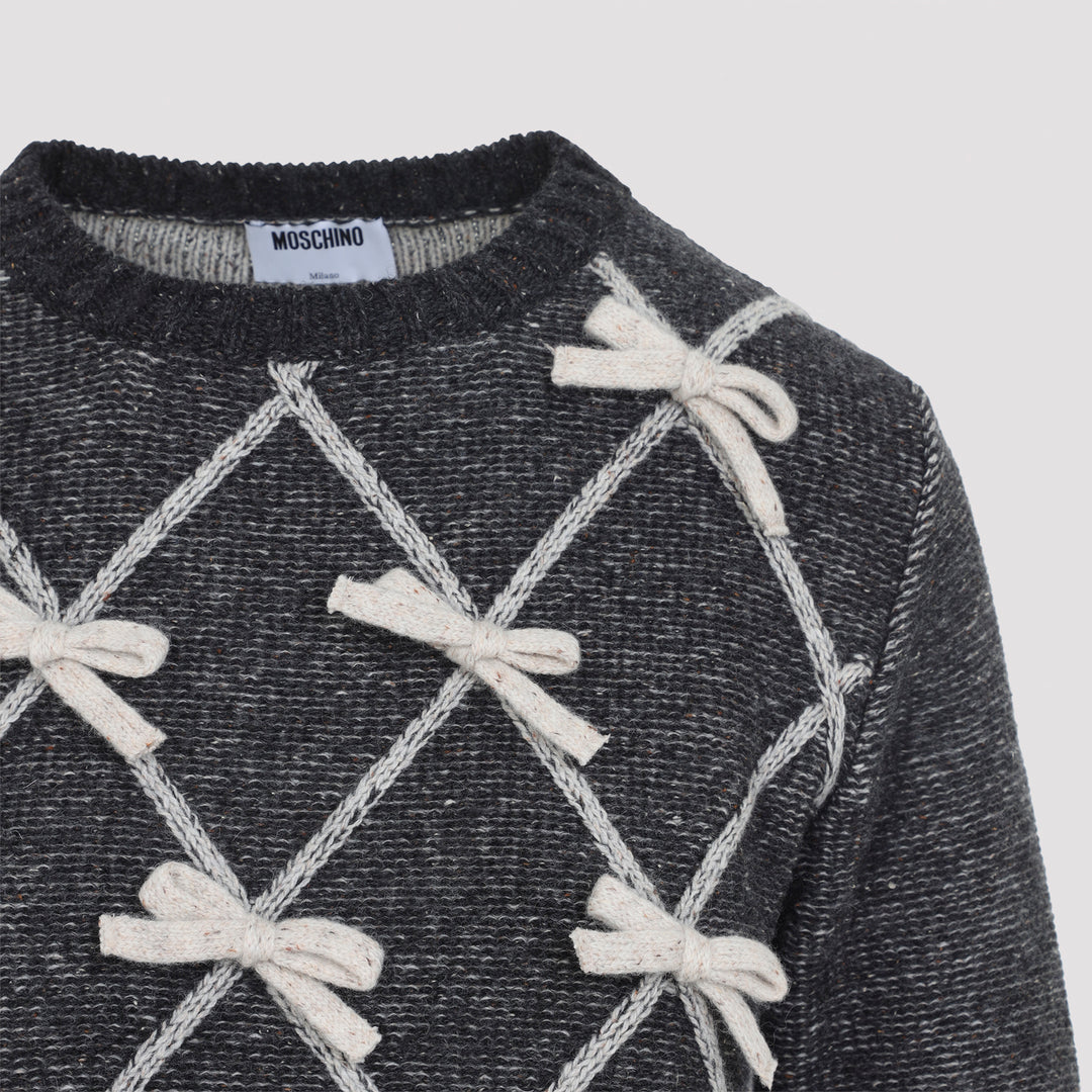 Moschino Pullover - Grey | 2753c263e5e8b2a55c80fabdefba07559655a54a
