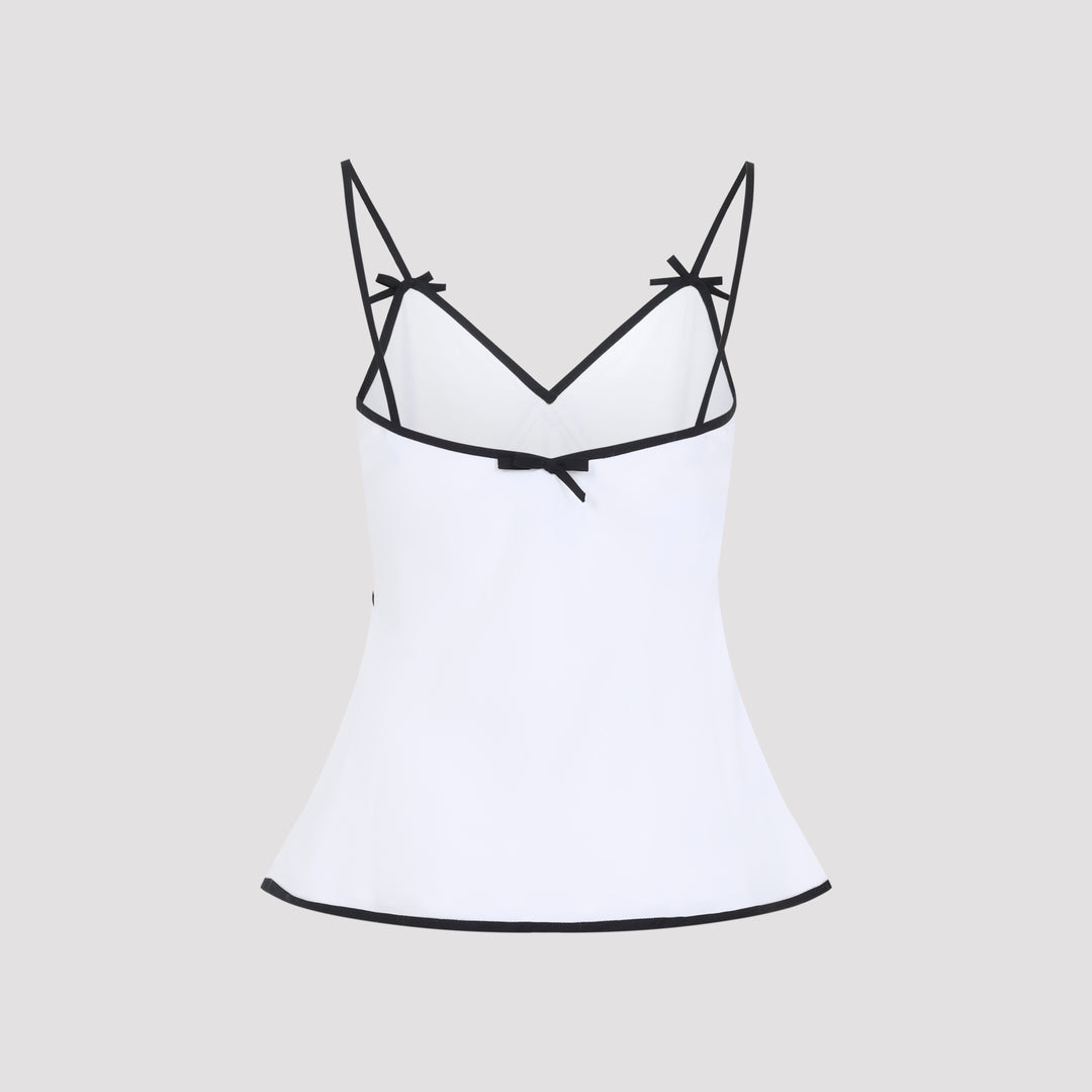 Moschino Tops - White | 52697acca8e8b4a08f986071f60a540555fbc00f