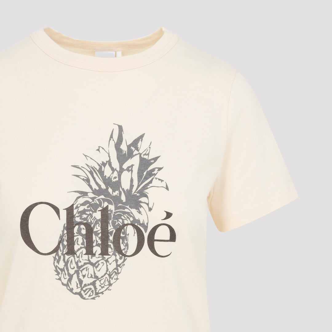 Chloe T-shirts - Nude & Neutrals | fff9c56b0b21414fcab770113fb8feaf830e00ba