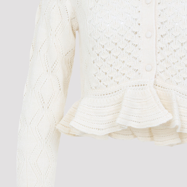 Chloe Cardigan - White | 15fd031f9ccf9a1990c8ba122586aaae040809a6