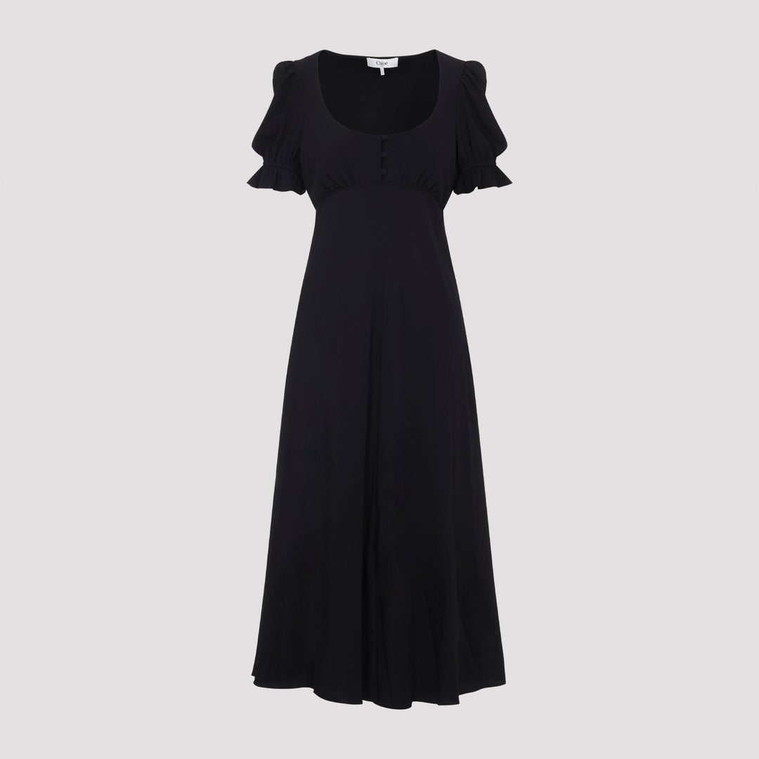 Chloe Long dresses - Black | 8eda06ba37a4bc78883714c186cdcaccf078c8ac