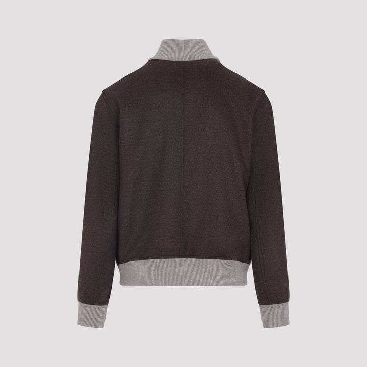 Brunello Cucinelli Bomber jackets - Brown | d812489be652d044de6bdc60e7947a7c0b33af0a