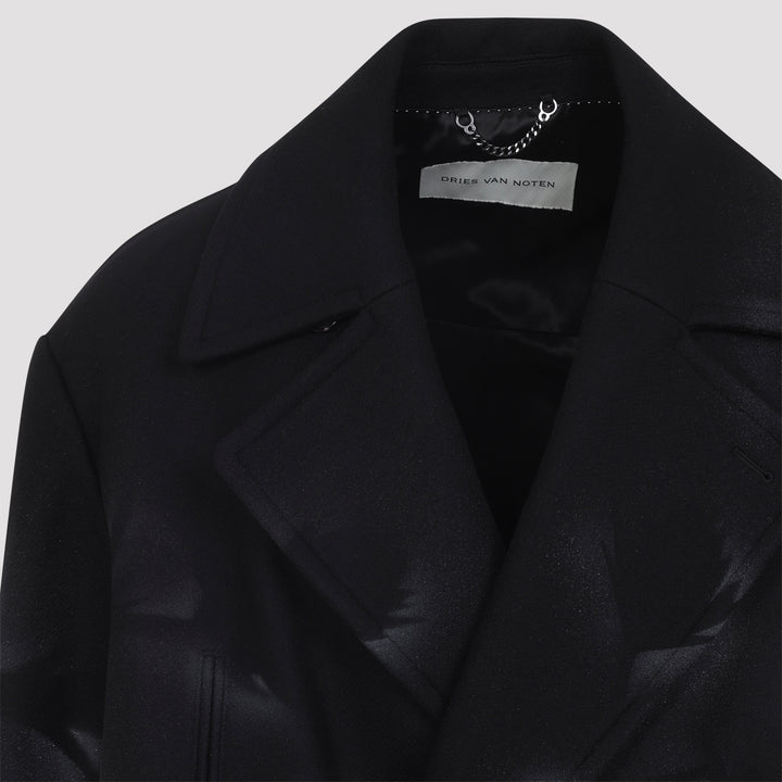Dries Van Noten Double breasted & peacoat - Black | 269e60fe268592dfa7dd10da090b1532b8dc099a