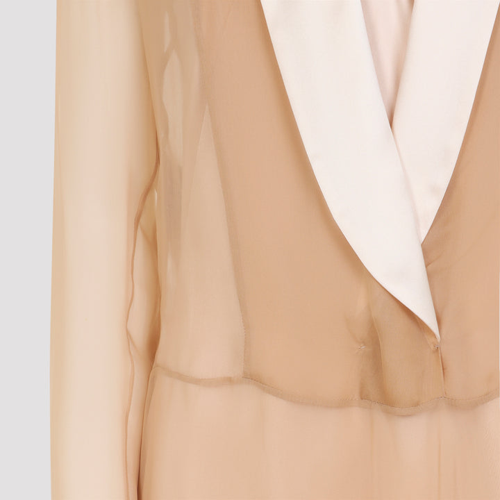 Alberta Ferretti Long dresses - Nude & Neutrals | 0d688cf0a41e2a8effa5d947e3990a518d5e3fa0