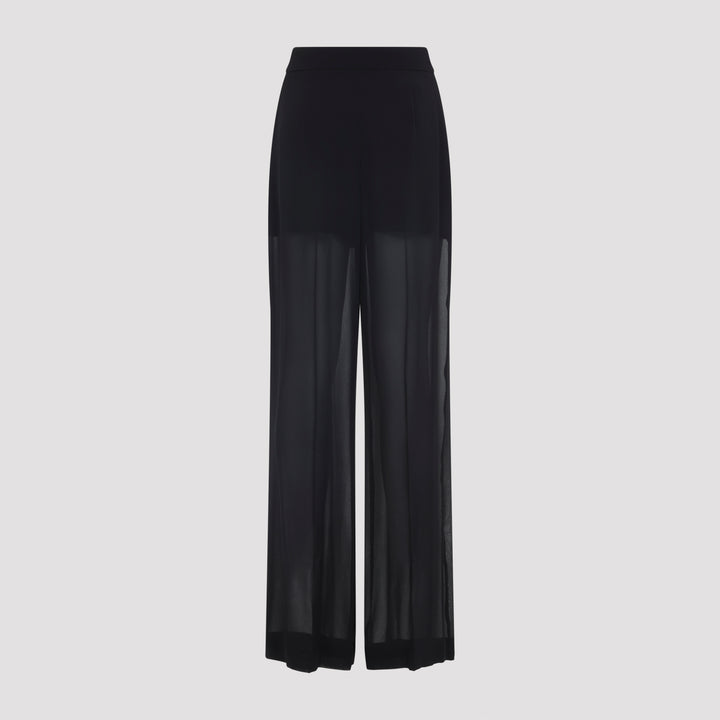 Alberta Ferretti Regular & straight leg - Black | 566503a8df9dee799e4633cd8e2ac2e65750946d