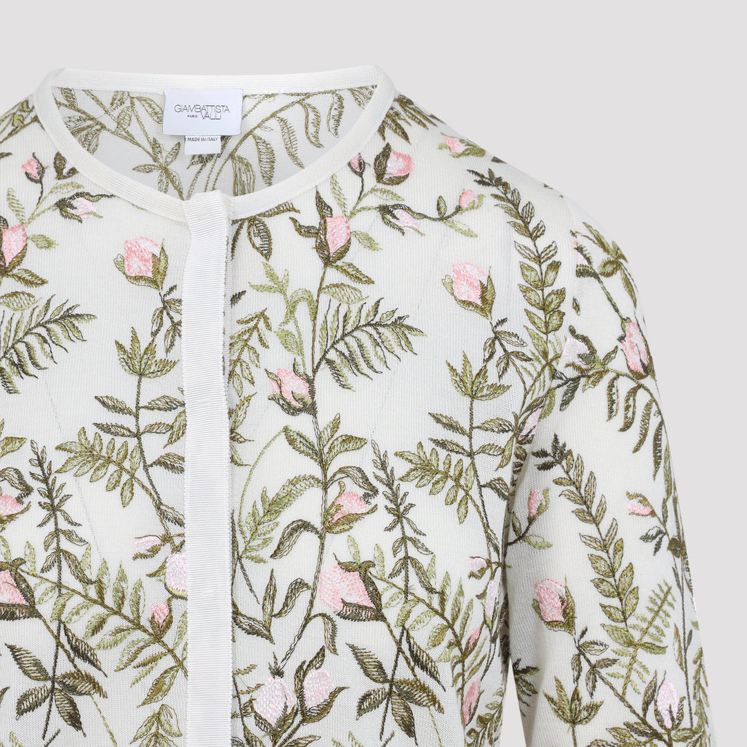 Giambattista Valli Cardigan - White | fe475b21097942b5fe662dfdb76dbe3cefcb511a