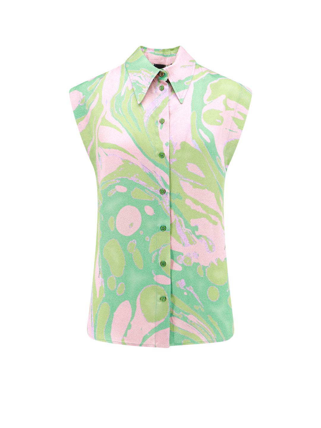 Pinko T-shirts and Polos - Blue and green | 26d5d72dc04221c89b3157993550c4a2aaf58230