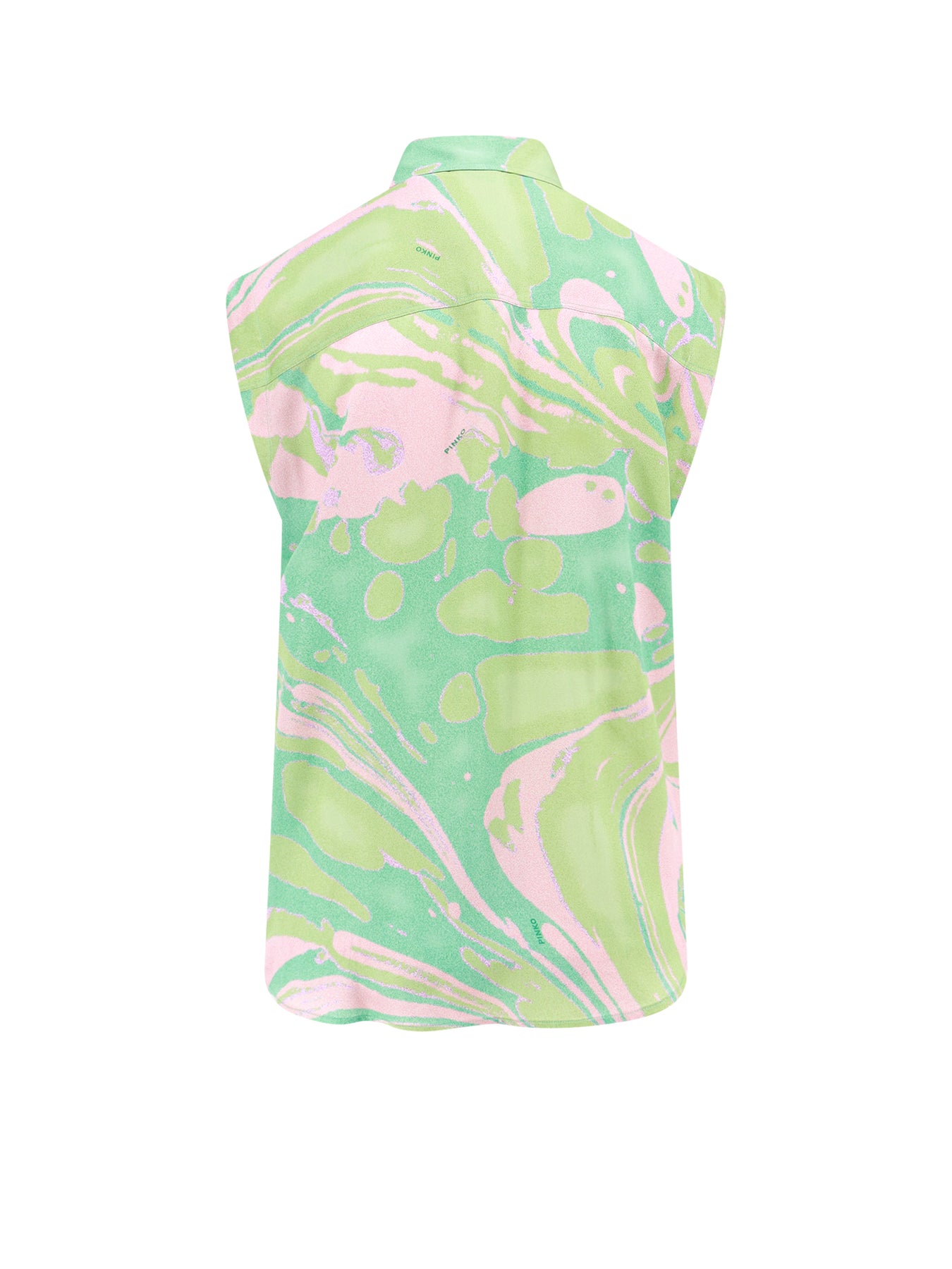 Pinko T-shirts and Polos - Blue and green | 0a1a9c8bd860626491210da54533dd60093a8202