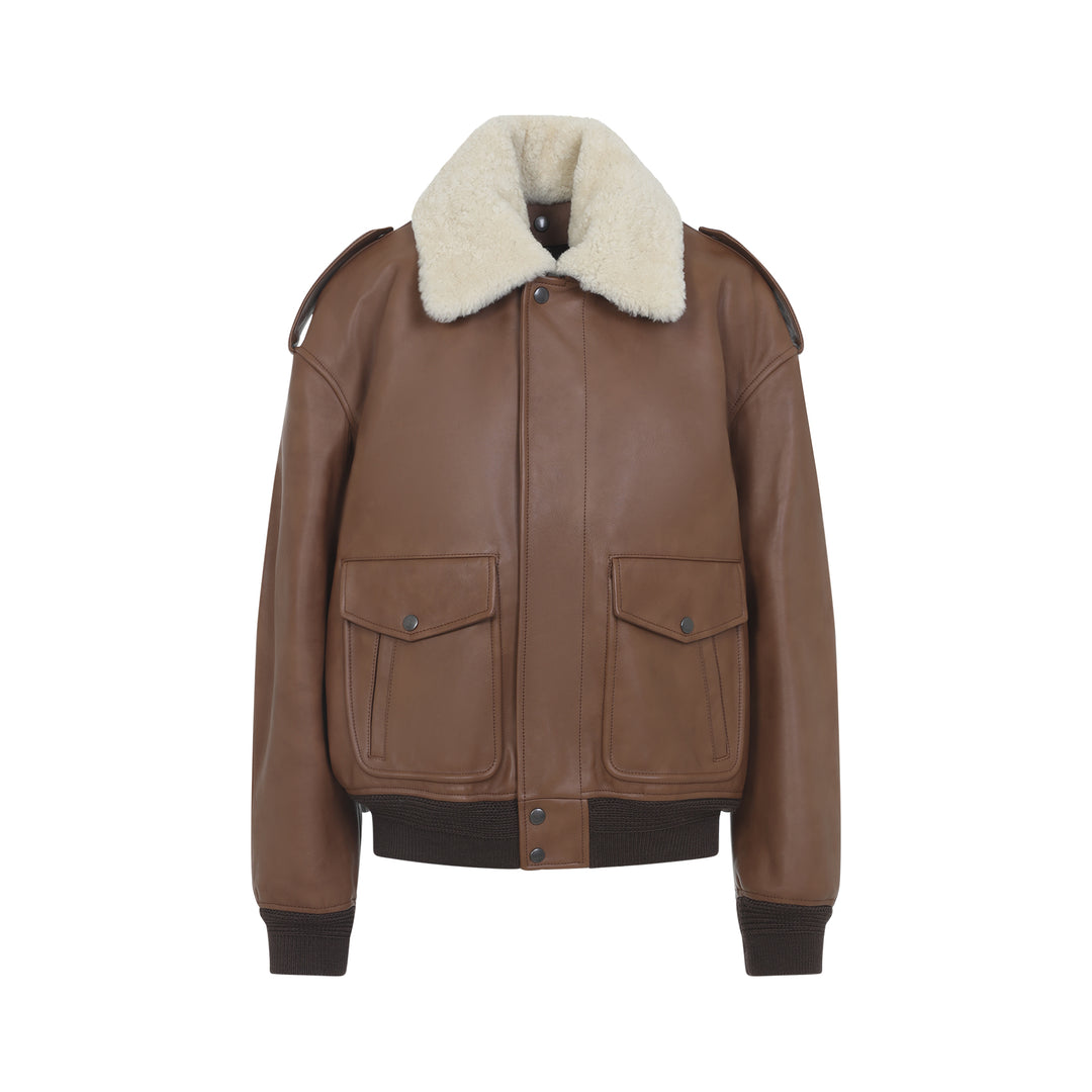 Saint Laurent Jackets - Brown | 9afc20e739014e93e380a745834254337c57c000